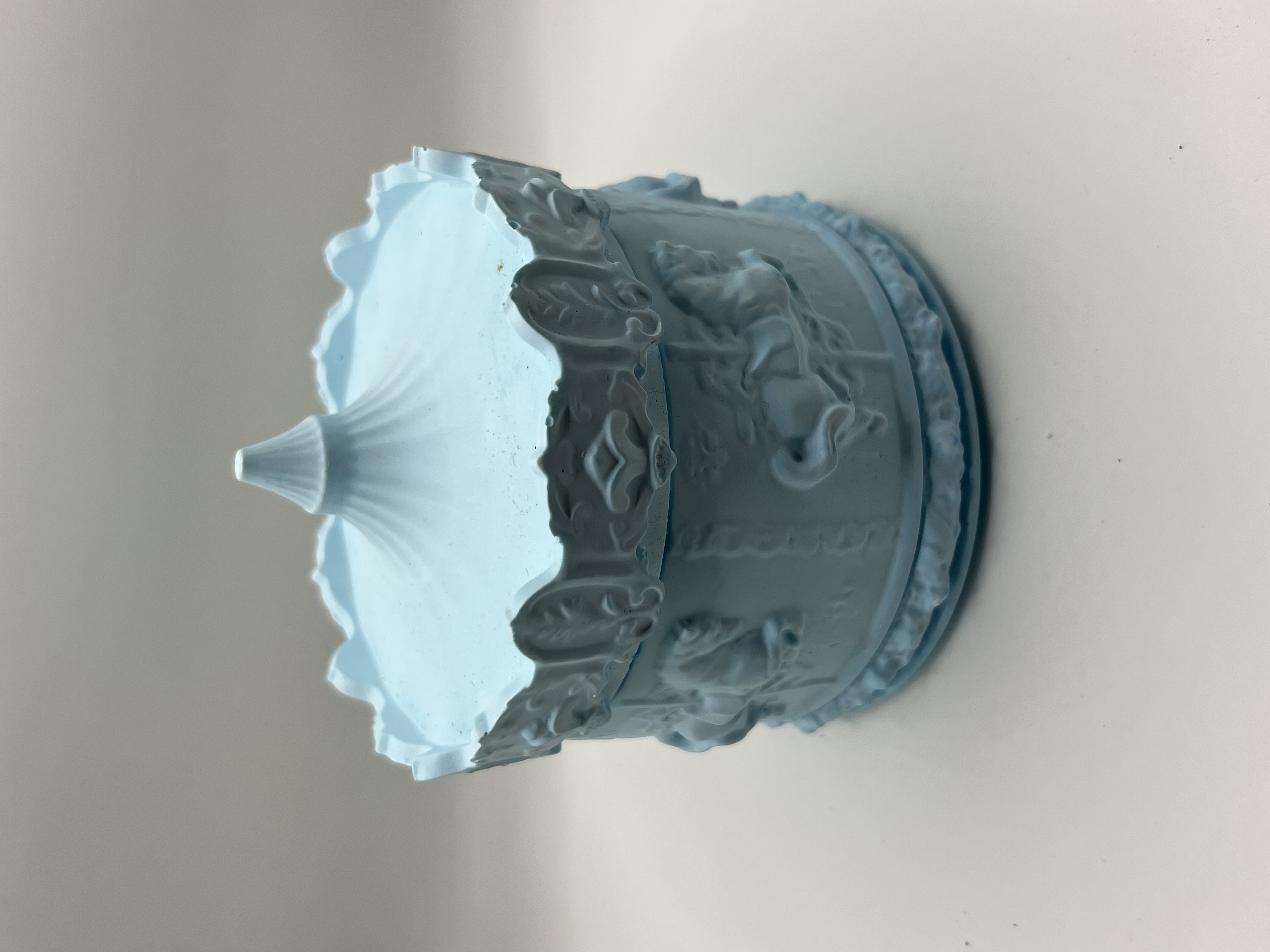 Scatola Portagioie in gesso