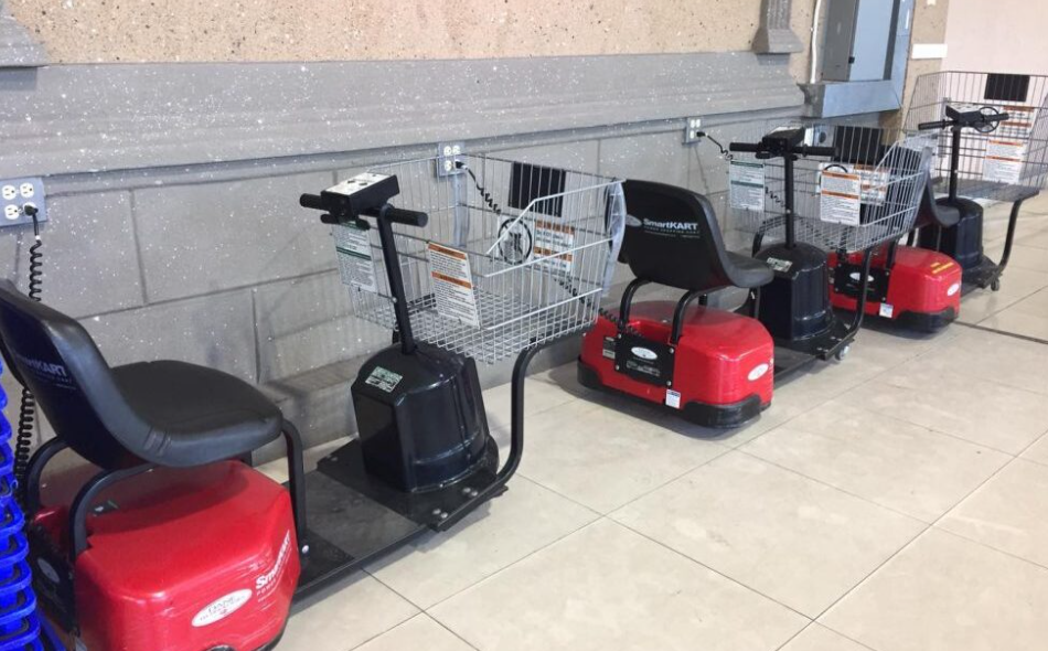 Motorized Shopping Carts
