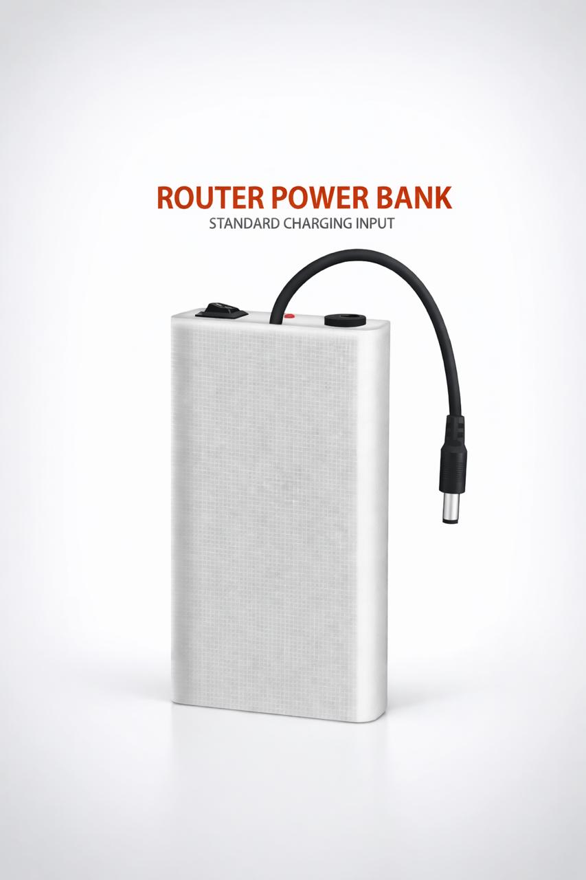 Router (Wifi modem) Power Bank 12V Price in Pakistan | WiFi Router UPS Backup 4-6 Hours