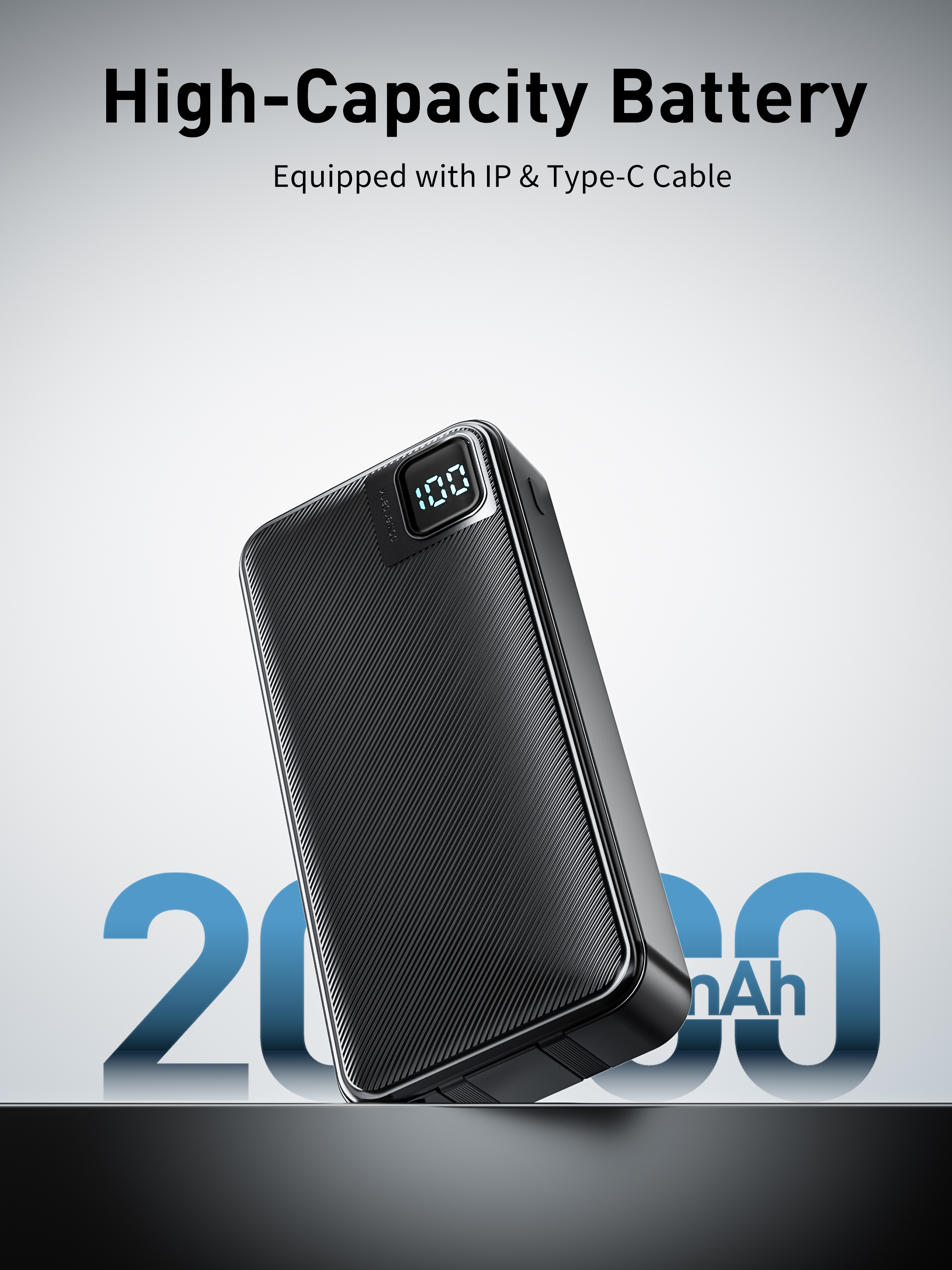 VEN-DENS 20000mAh Power Bank (22.5W Fast Charging)  (UK Brand)