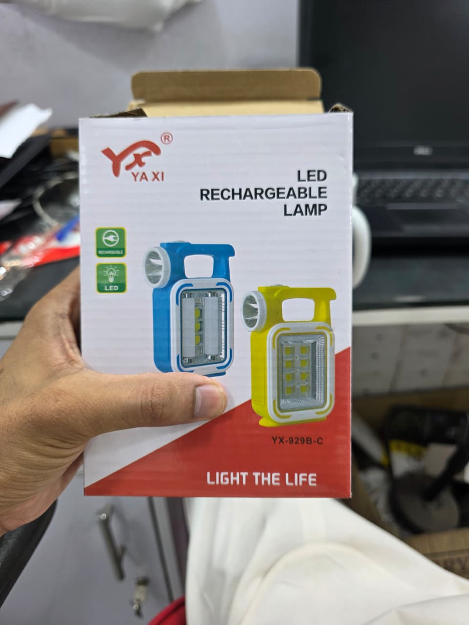 YAXI YX-929 Rechargeable LED Lamp Price in Pakistan | Solar Emergency Light