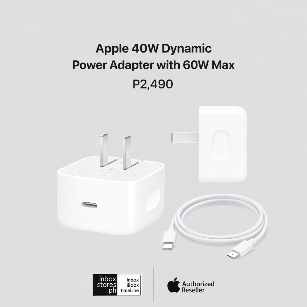 Apple 40W Dynamic Power Adapter (60W Max) Price in Pakistan | Fast iPhone Charger