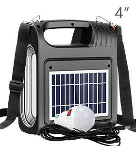KTS-1796 Solar System Wireless Bluetooth Speaker Outdoor Power Bank LED Flashlight