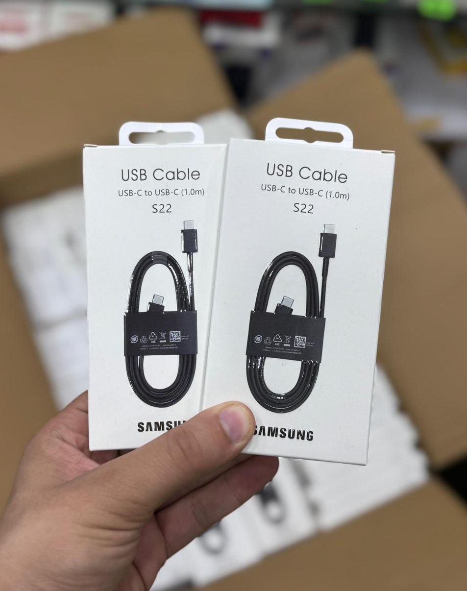 Samsung Type-C to Type-C Cable Price in Pakistan | 1 Meter Fast Charging Cable