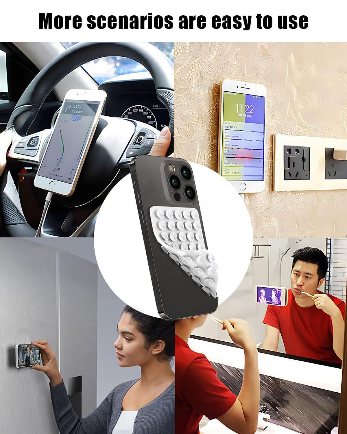 Double Sided Silicone Suction Pad Mobile Holder Price in Pakistan | Anti-Slip Phone Mount