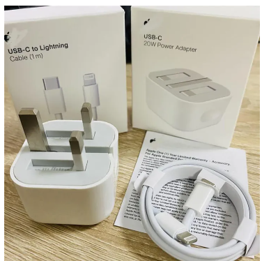 Apple 20W USB-C 3Pin Power Adapter A-Grade Price in Pakistan | iPhone Fast Charger
