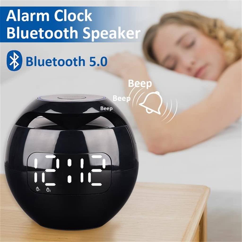 A20 Bluetooth Alarm Clock Speaker LED Display Wireless Speaker V5.0