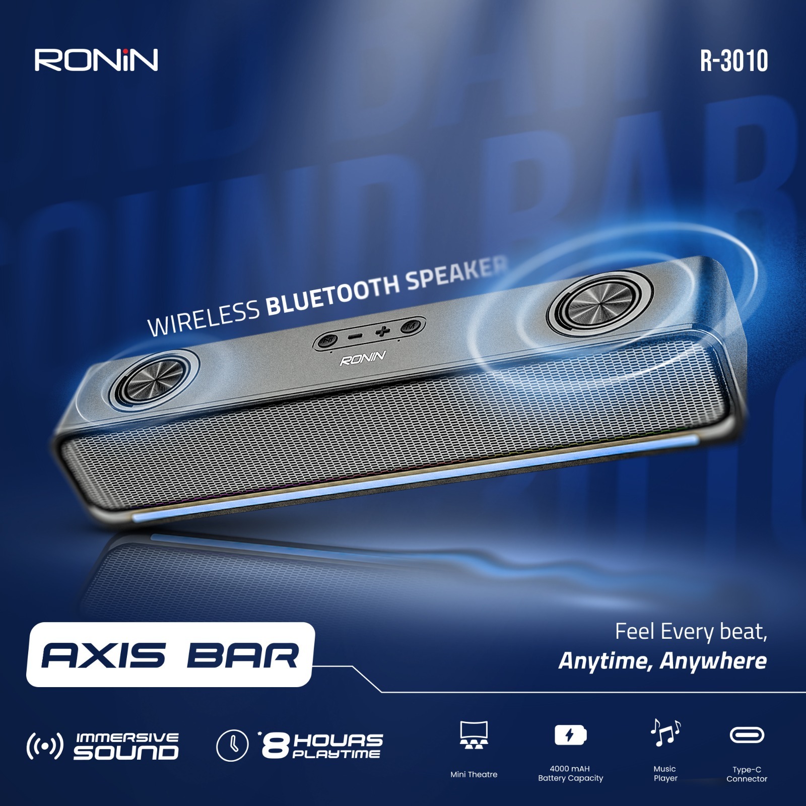 RONIN R-3010 AXIS BAR