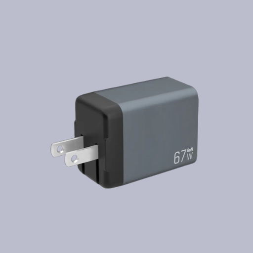 GaNergy 67W GaN Fast Charger Multi Port Price in Pakistan | 3 Port PD Charger With 6 Months Warranty