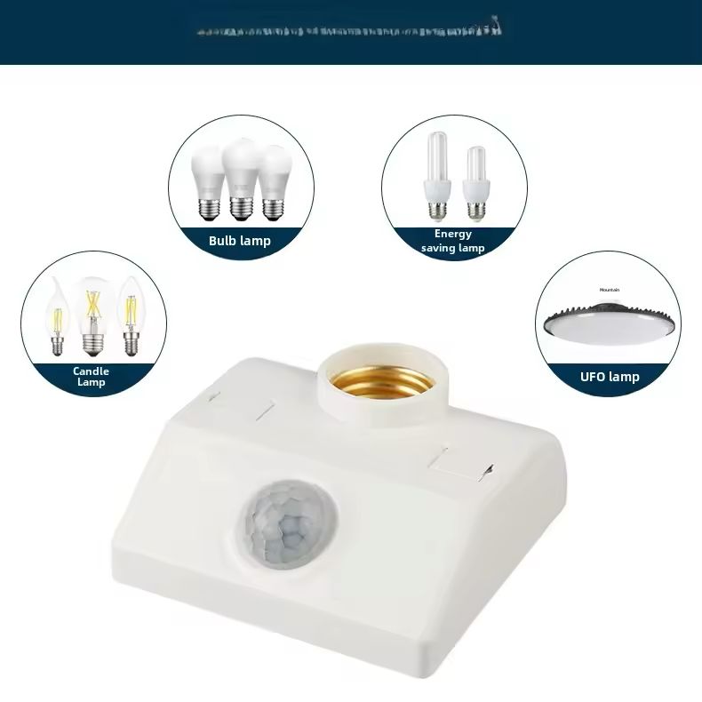 Human Infrared Sensor Switch Price in Pakistan | PIR Motion Sensor E27 Holder