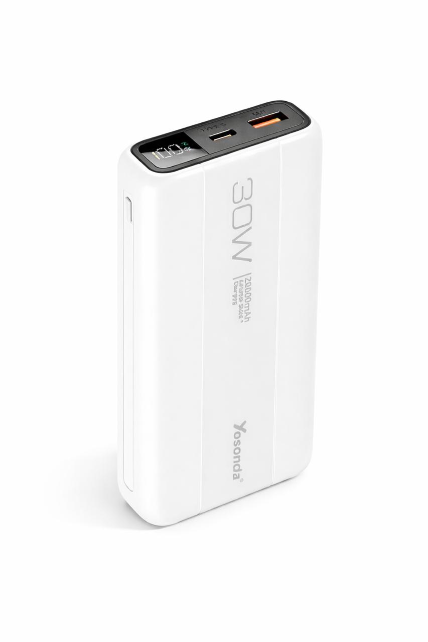 Yosonda Y-P35 20000mAh Power Bank Price in Pakistan | 30W Fast Charging PD QC