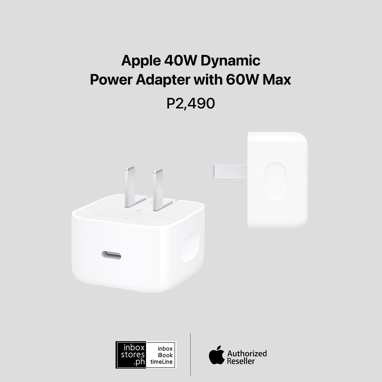 Apple 40W Dynamic Power Adapter (60W Max) Price in Pakistan | Fast iPhone Charger