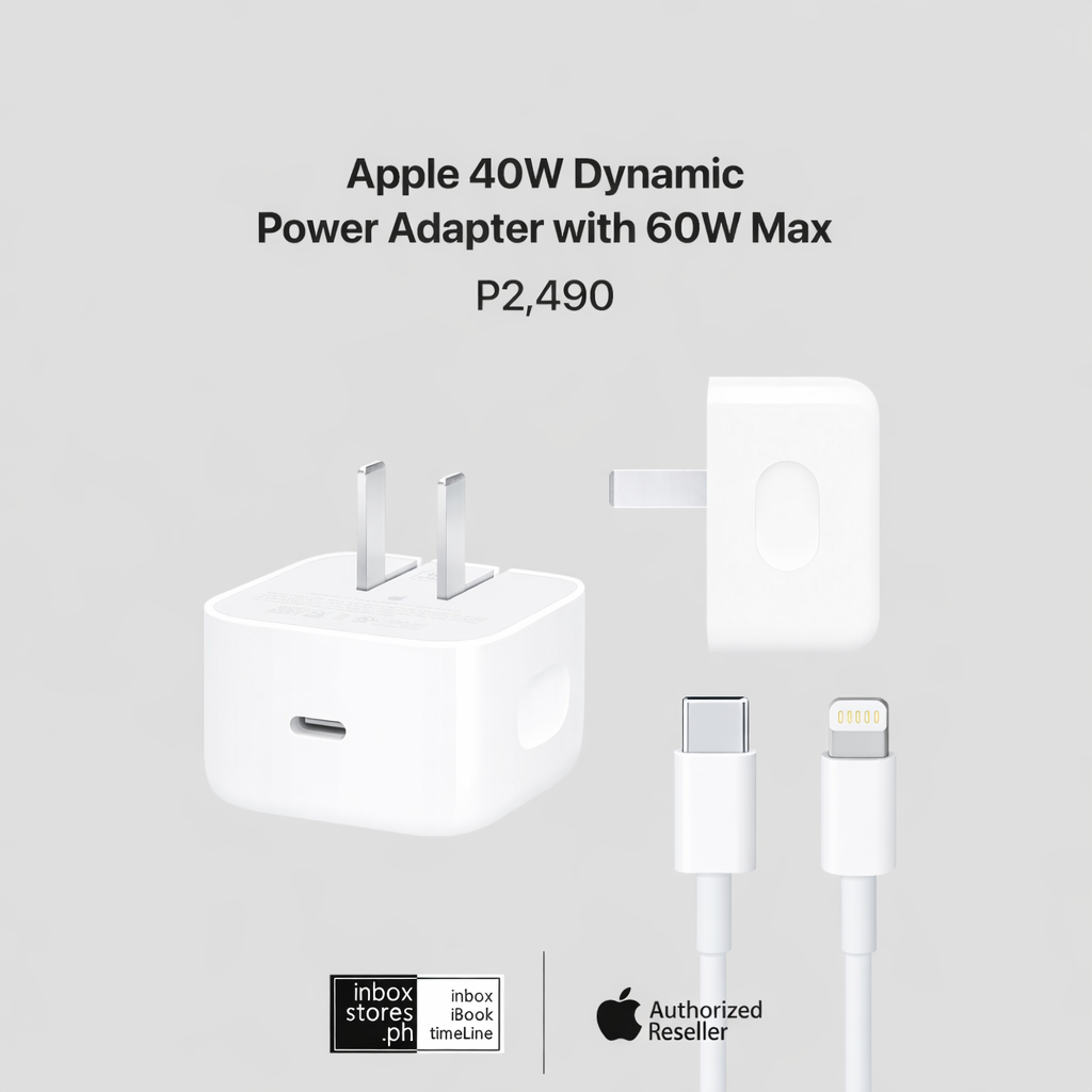 Apple 40W Dynamic Power Adapter (60W Max) Price in Pakistan | Fast iPhone Charger