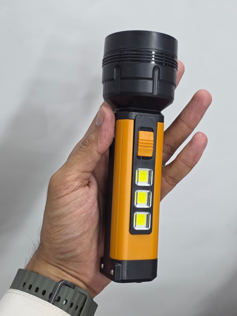NPower NP-288 Solar Rechargeable Torch Price in Pakistan | COB Side Light Torch