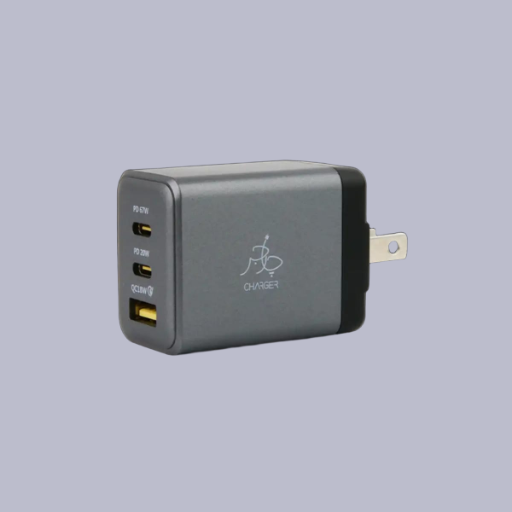 GaNergy 67W GaN Fast Charger Multi Port Price in Pakistan | 3 Port PD Charger With 6 Months Warranty