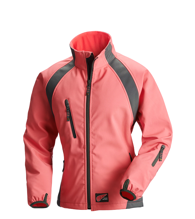 Coral Pink Softshell Jacket
