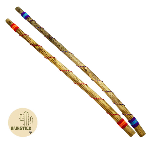 Palo de lluvia artesanal