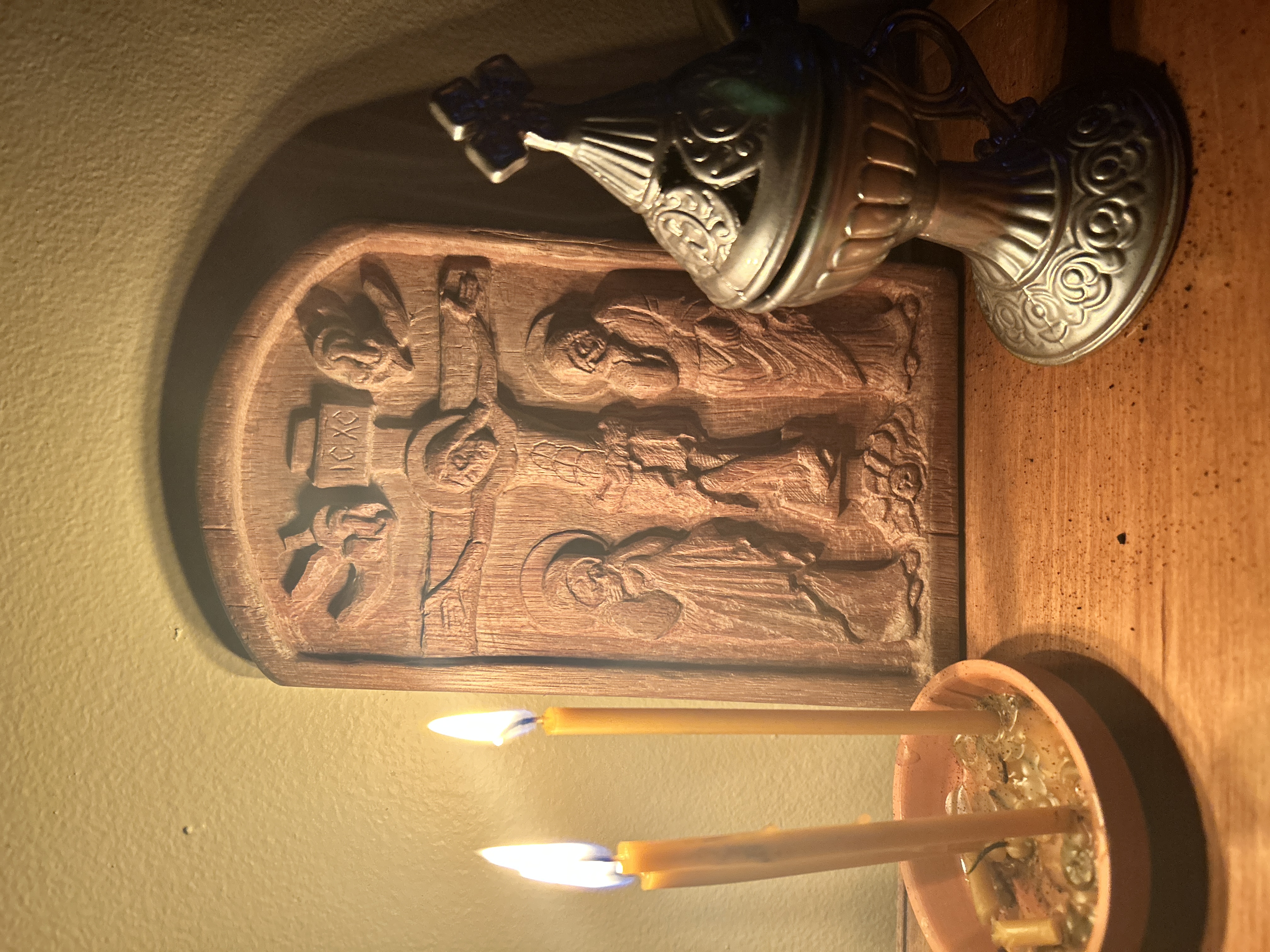 Orthodox Christian Wooden Icon