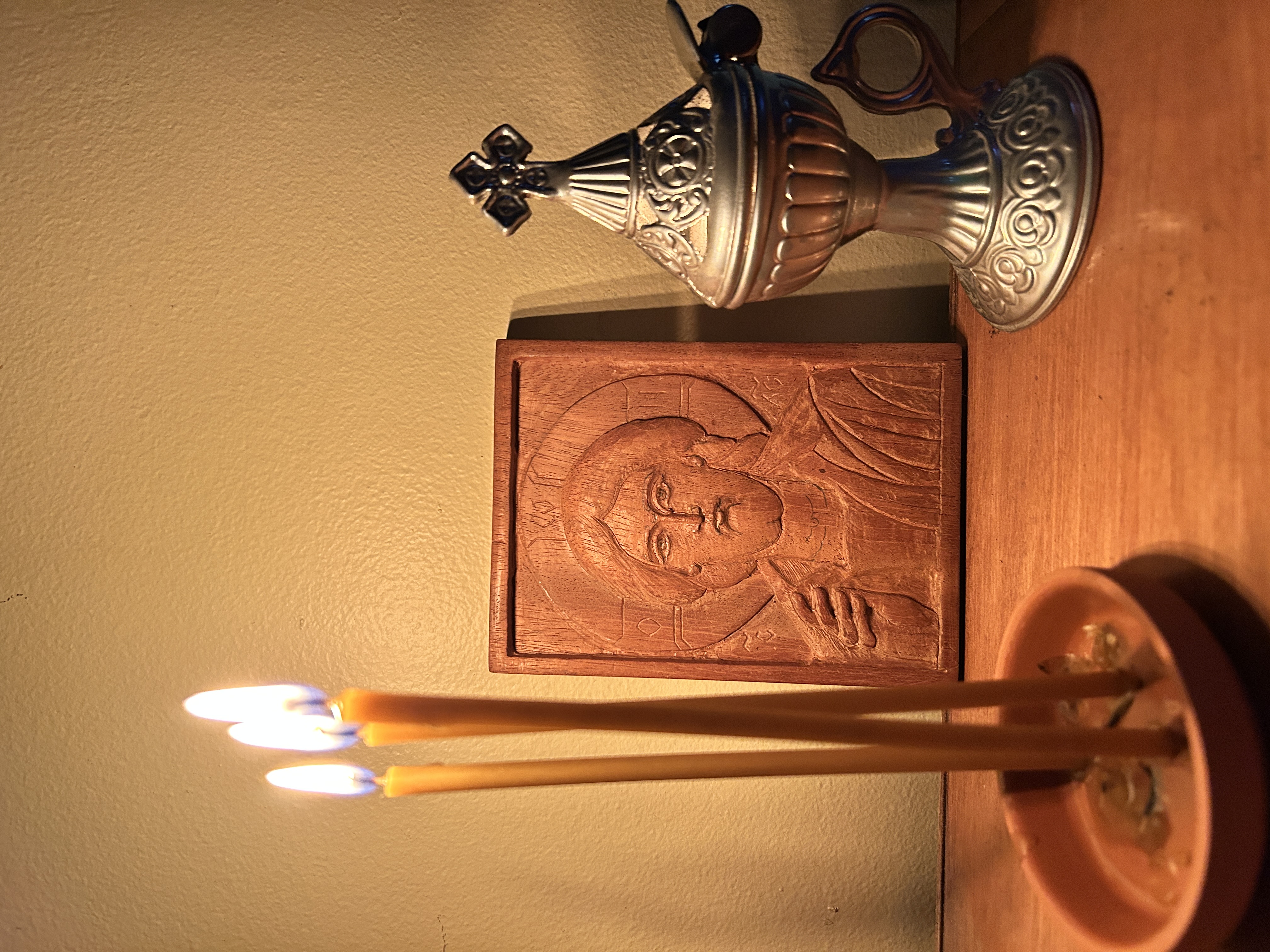 Hand Carved Greek Orthodox Icons