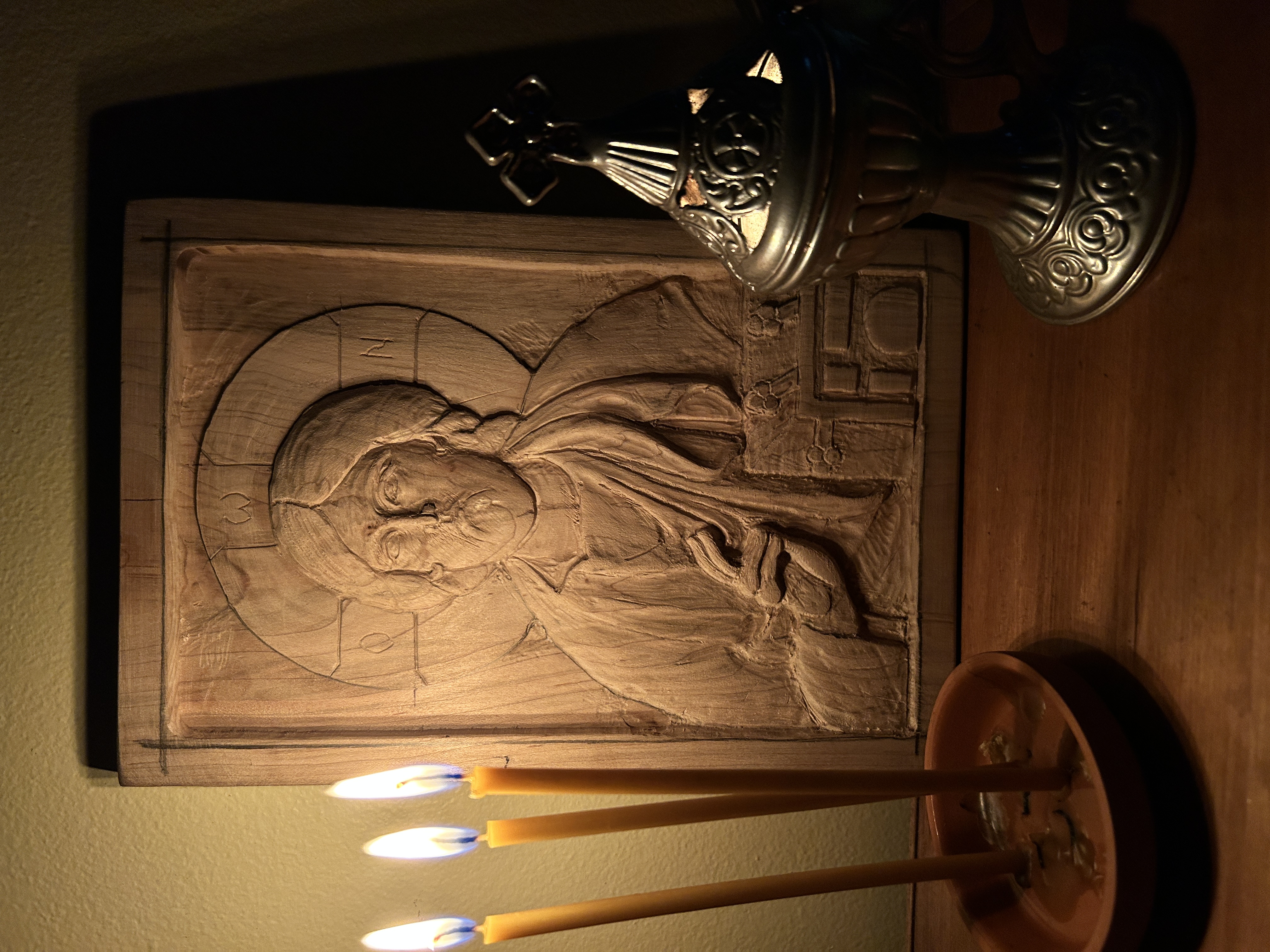 Hand Carved Greek Orthodox Icons