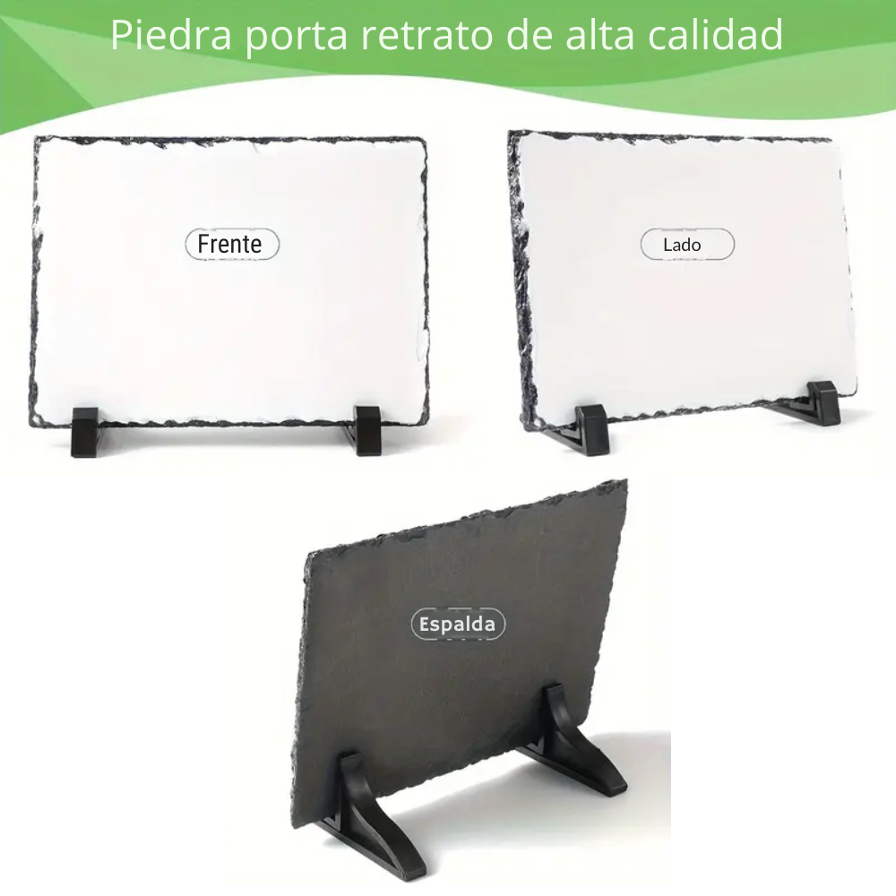Piedra de pizarra personalizable