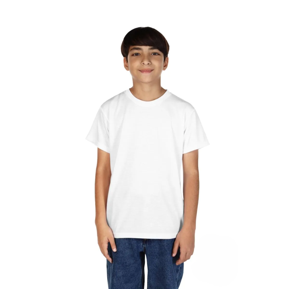 Camiseta blanca básica para sublimar