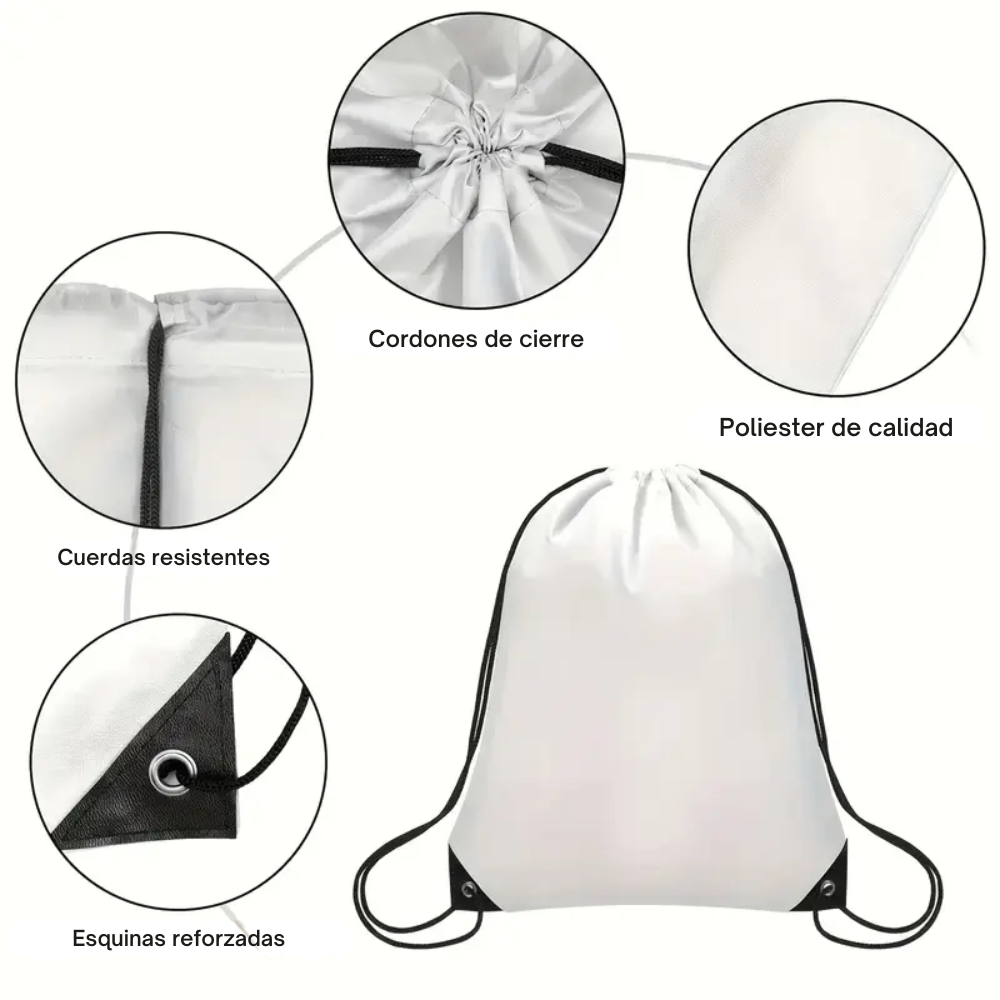 Bolsa de tela personalizada por sublimación