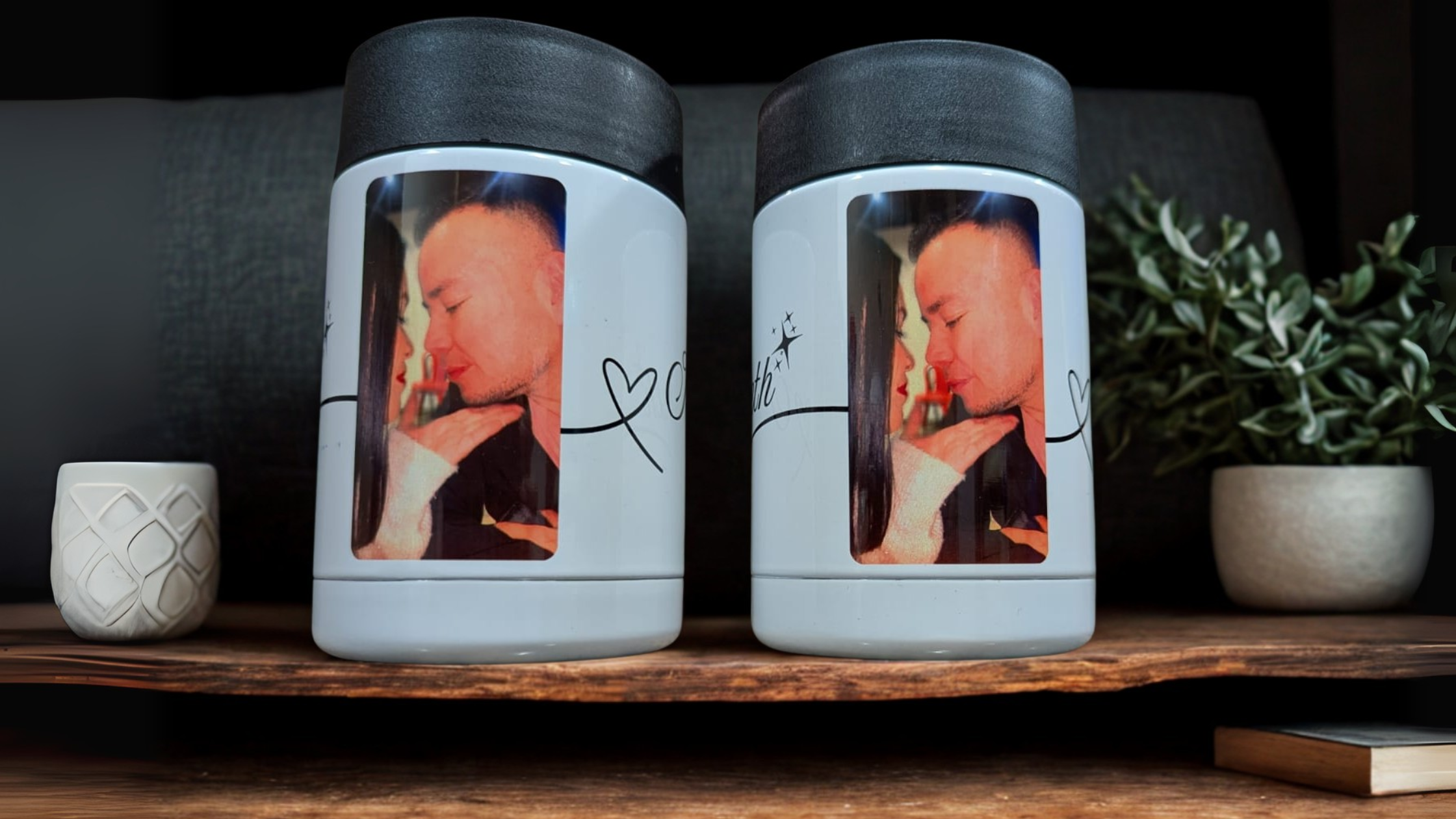 Porta Latas de Acero Personalizables