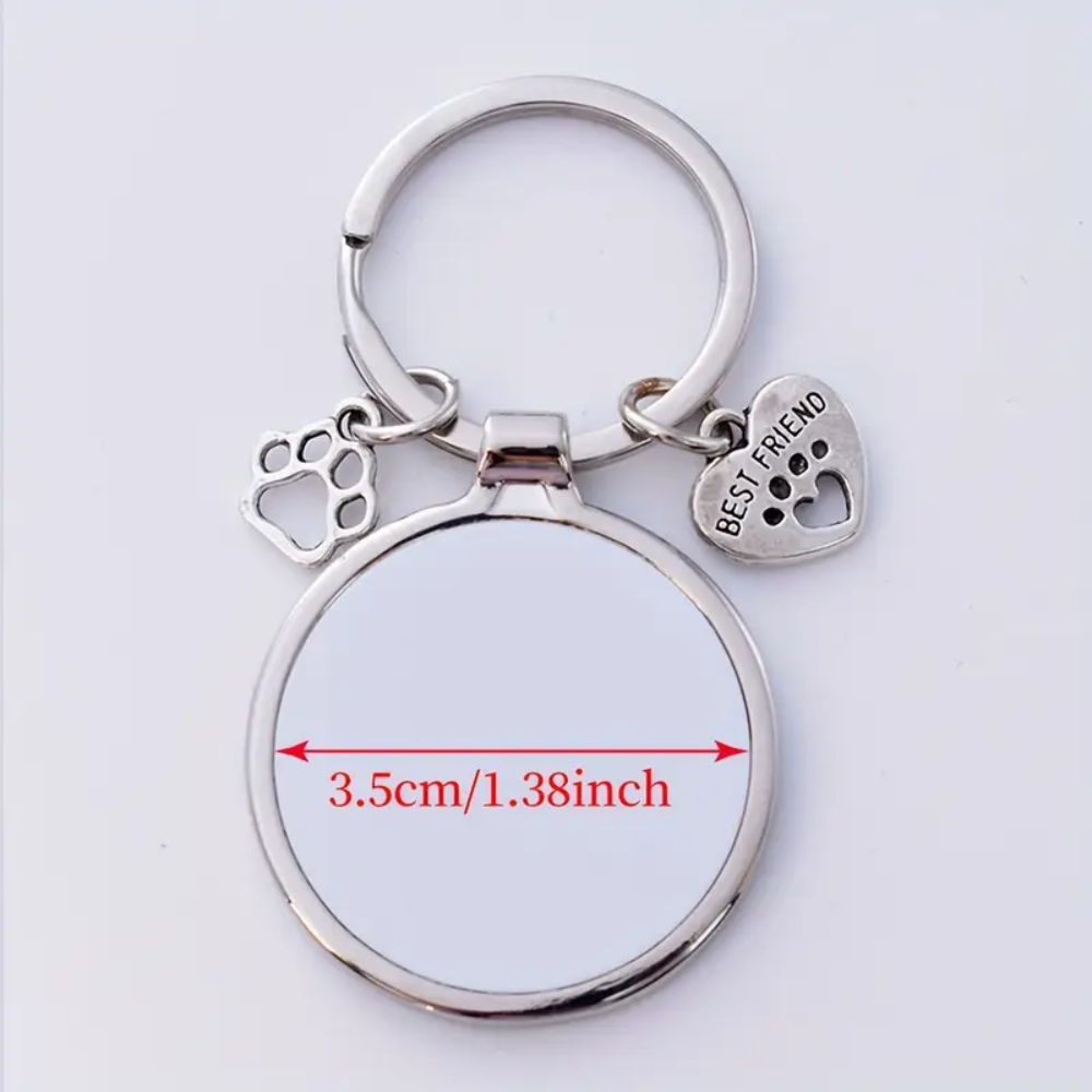 Llavero o placa de mascota personalizable