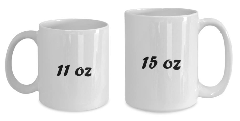 Taza blanca de cerámica