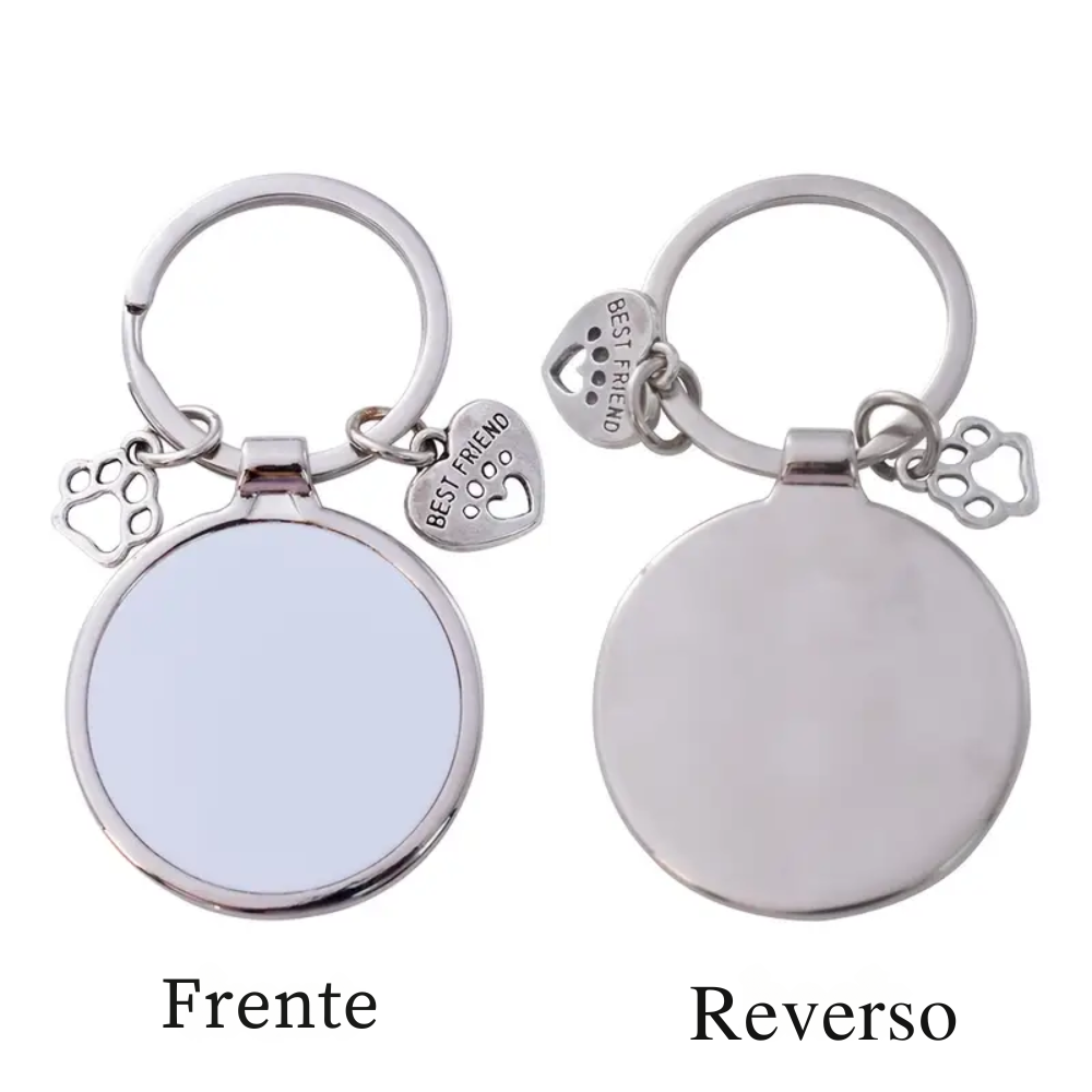 Llavero o placa de mascota personalizable