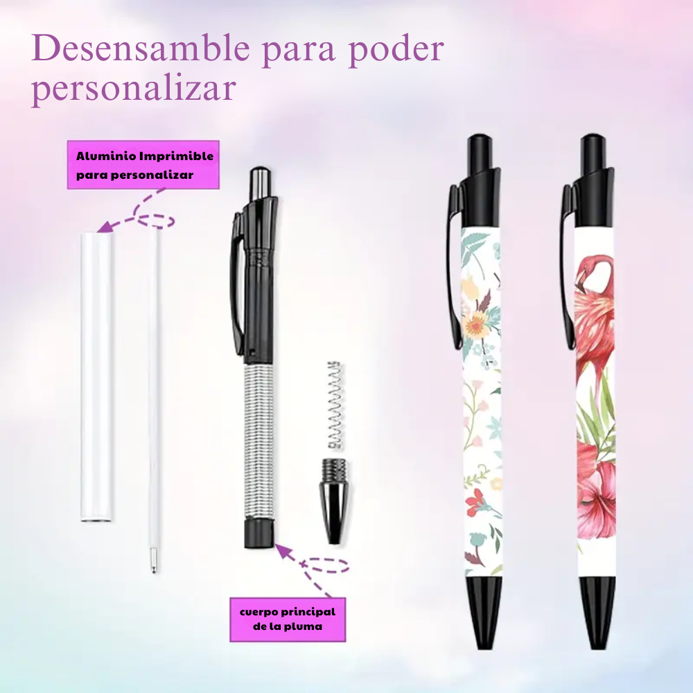 Bolígrafo de aluminio personalizable