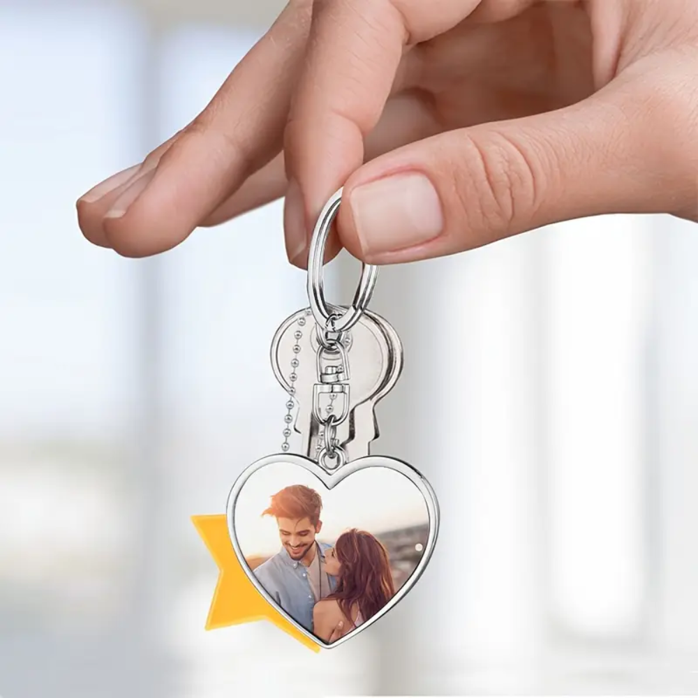 Llavero corazón personalizado