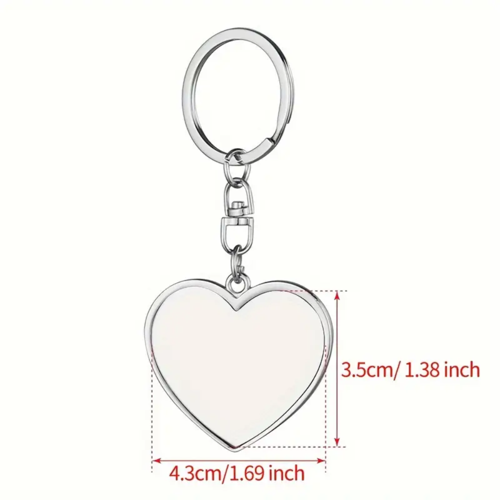 Llavero corazón personalizado