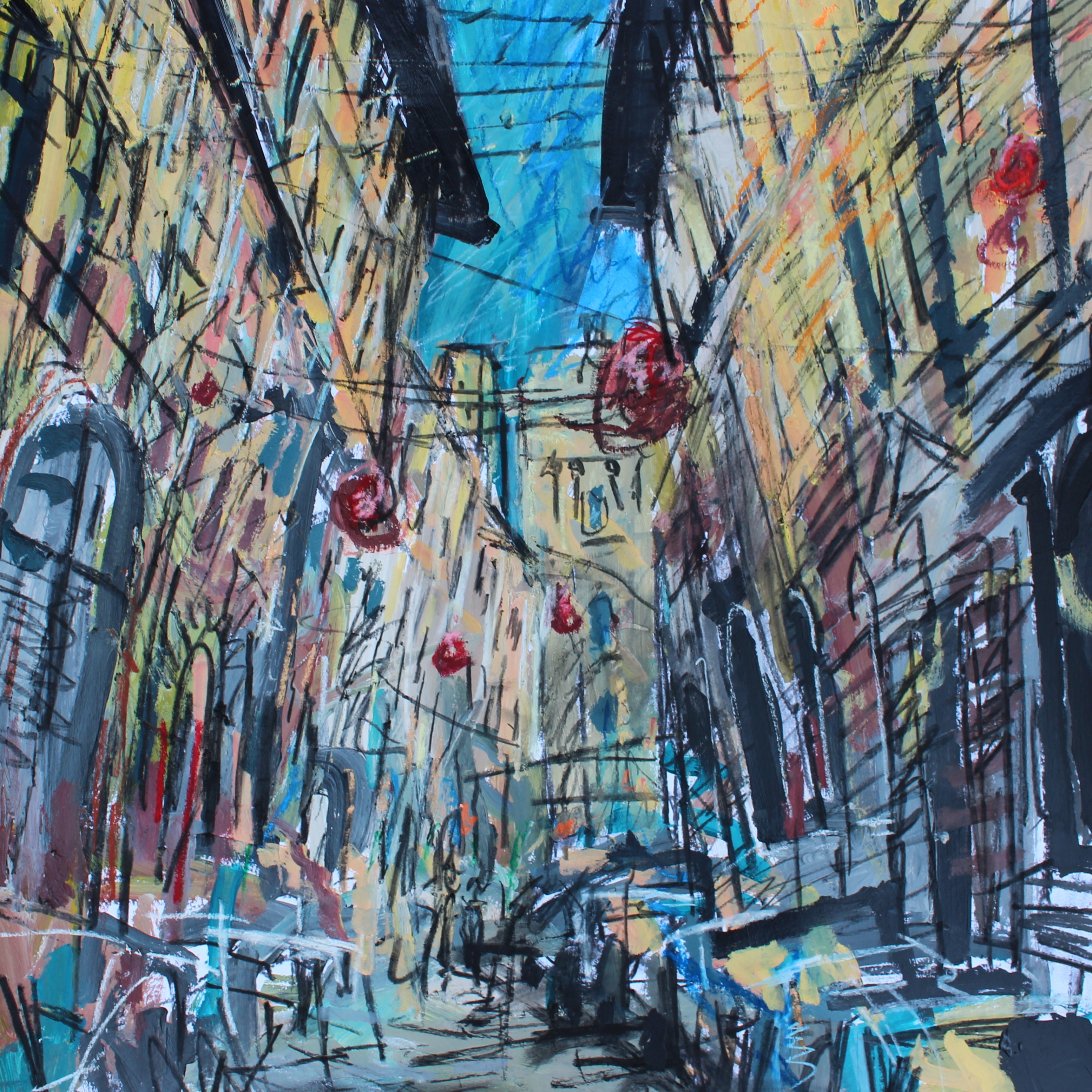 Street decorations, Florence
