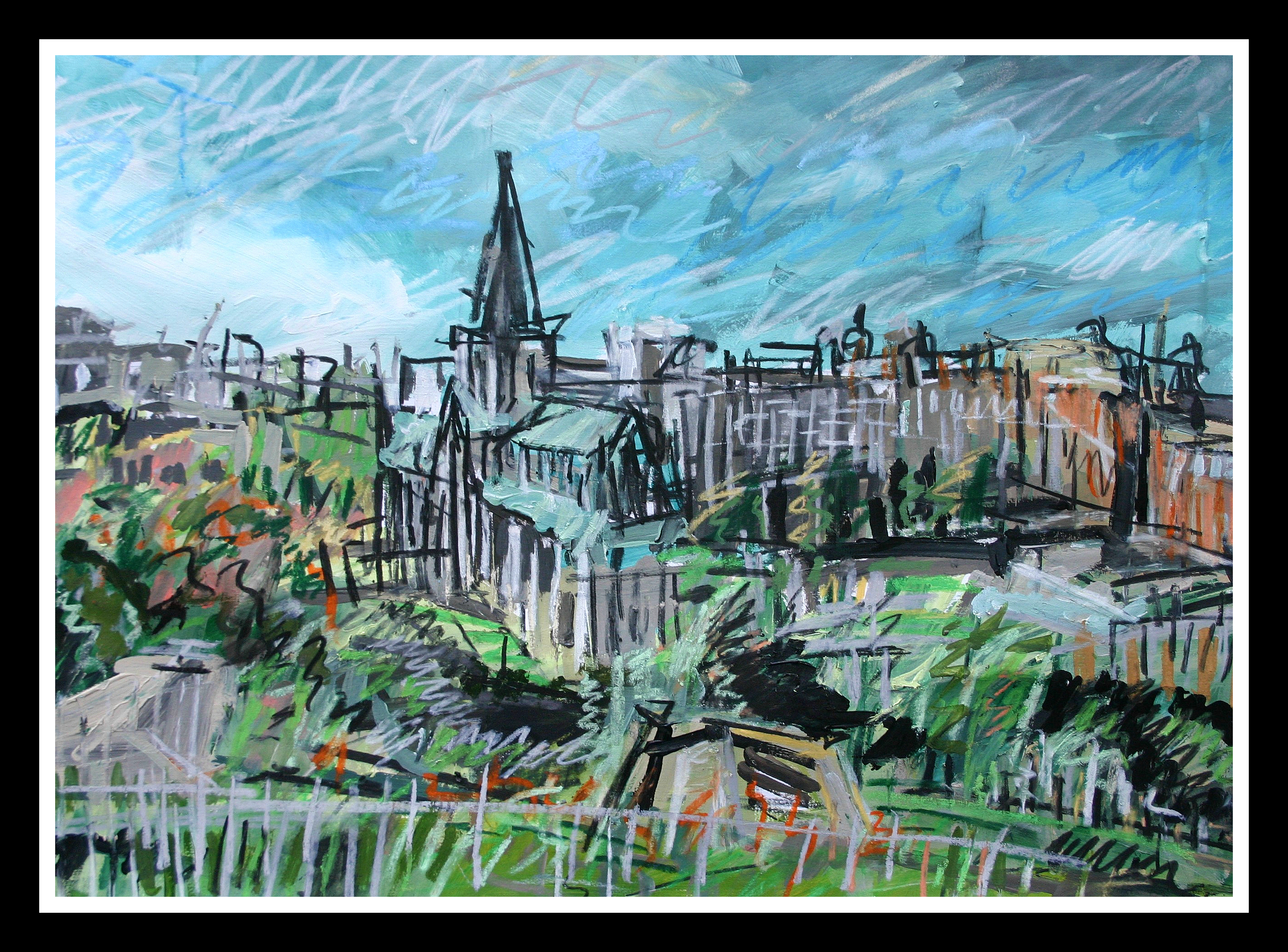 Glasgow cathedral from Necropolis