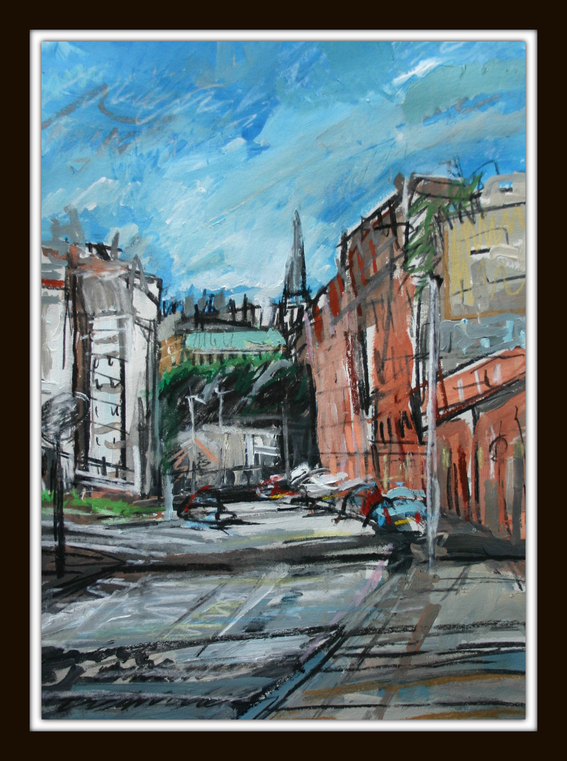 Towards Tennents Brewery, Glasgow