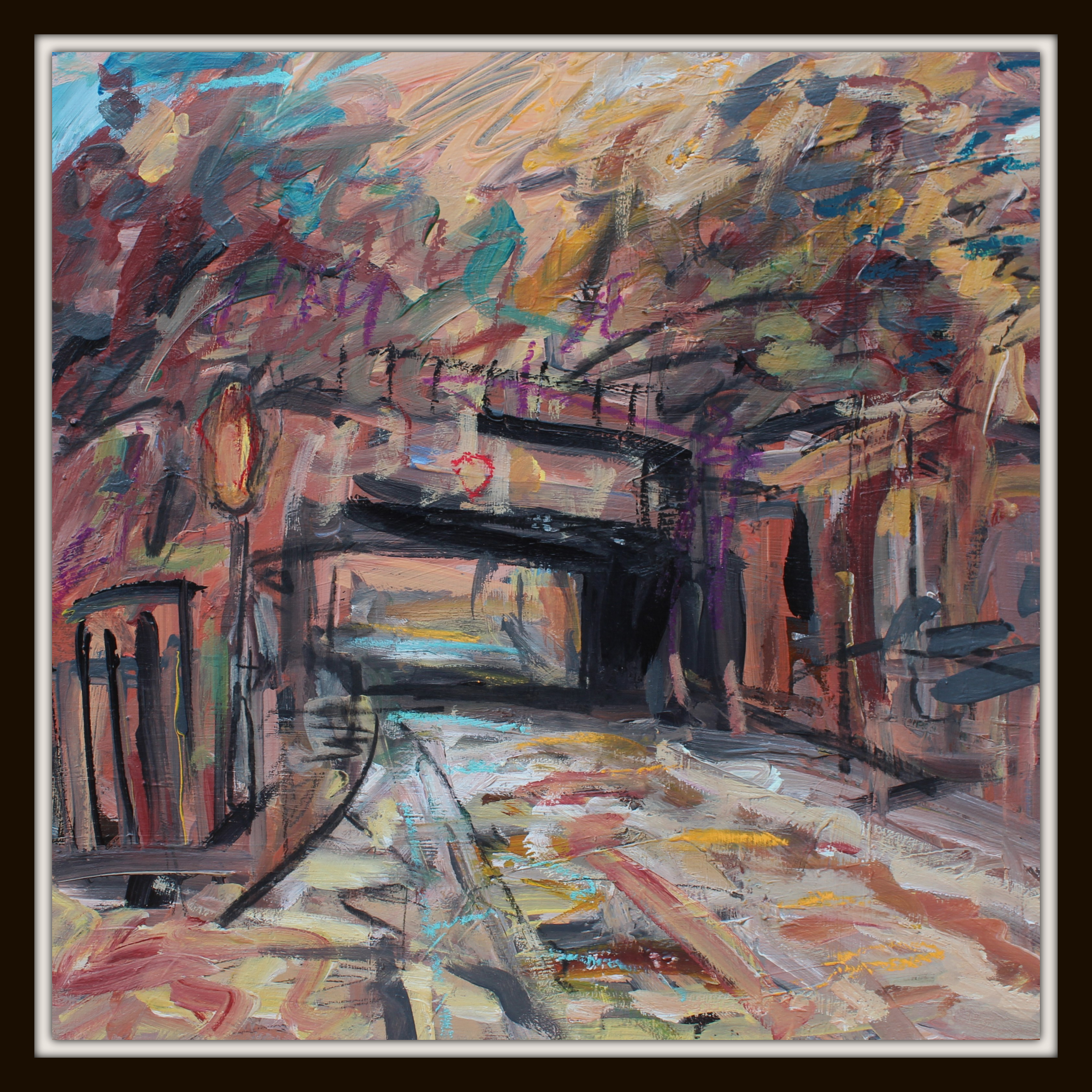 Railway bridge, Ordsall Lane, Salford