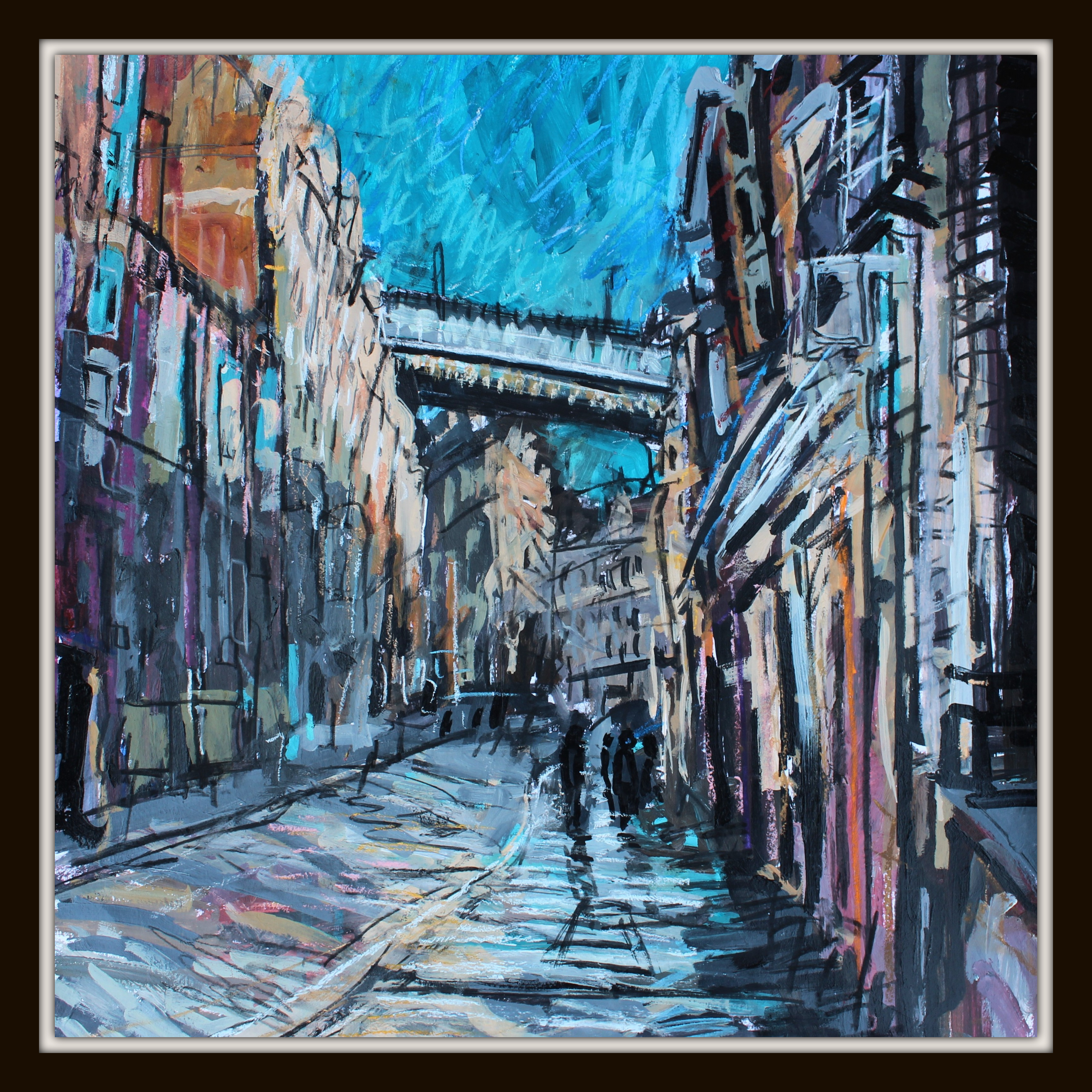 Outside Crown Pasada, January