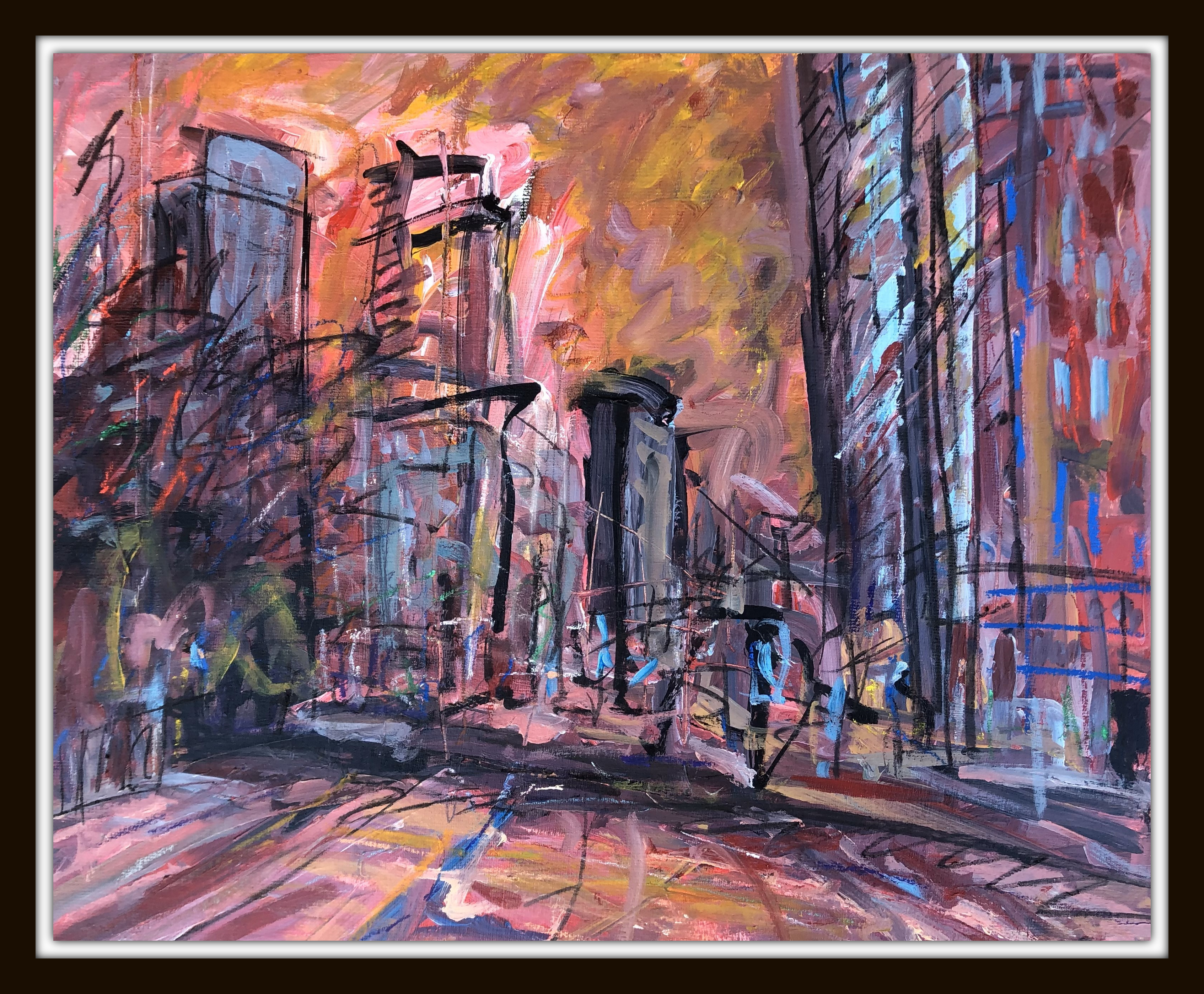 Manc-hattan in red
