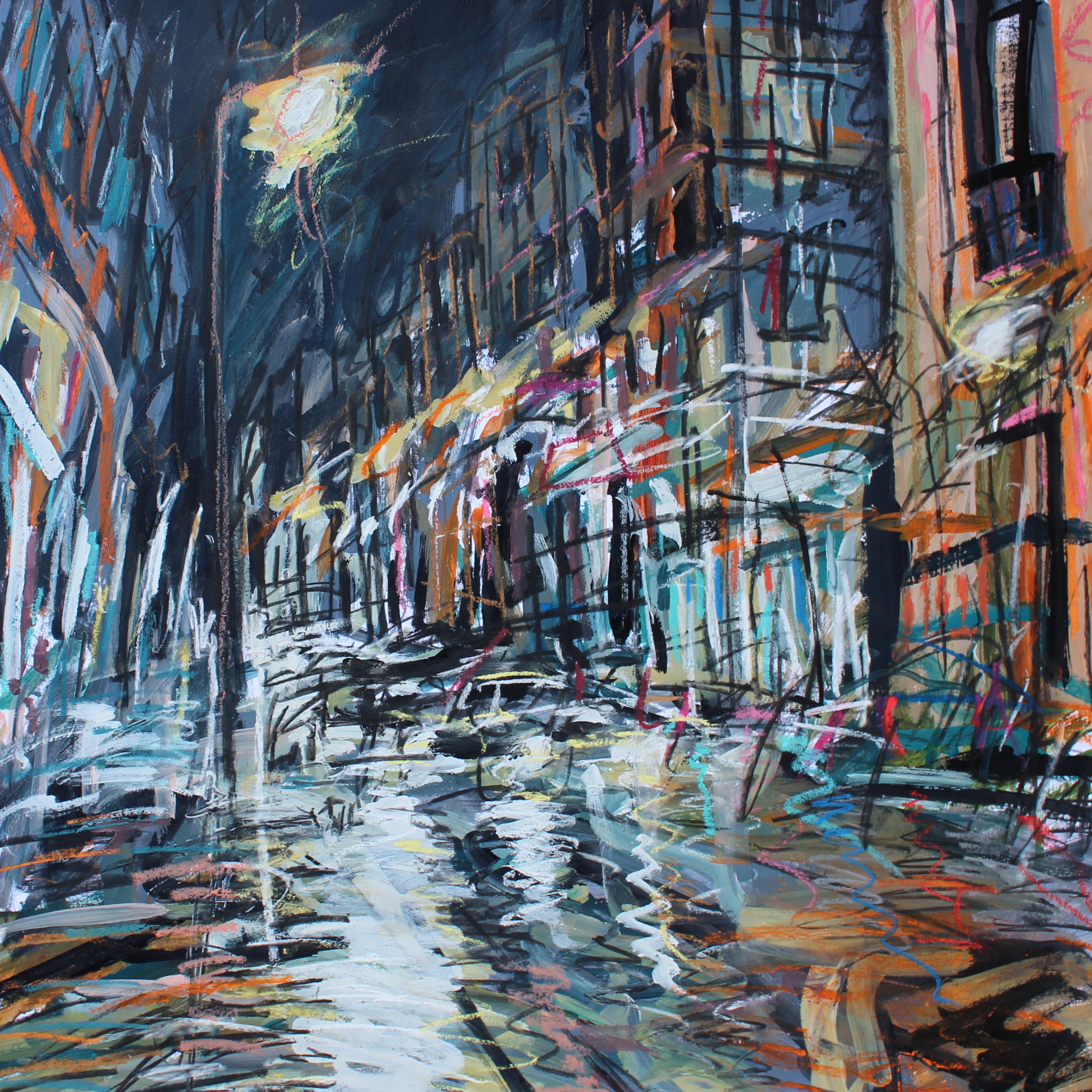 After the rain, Via Roma, Palermo