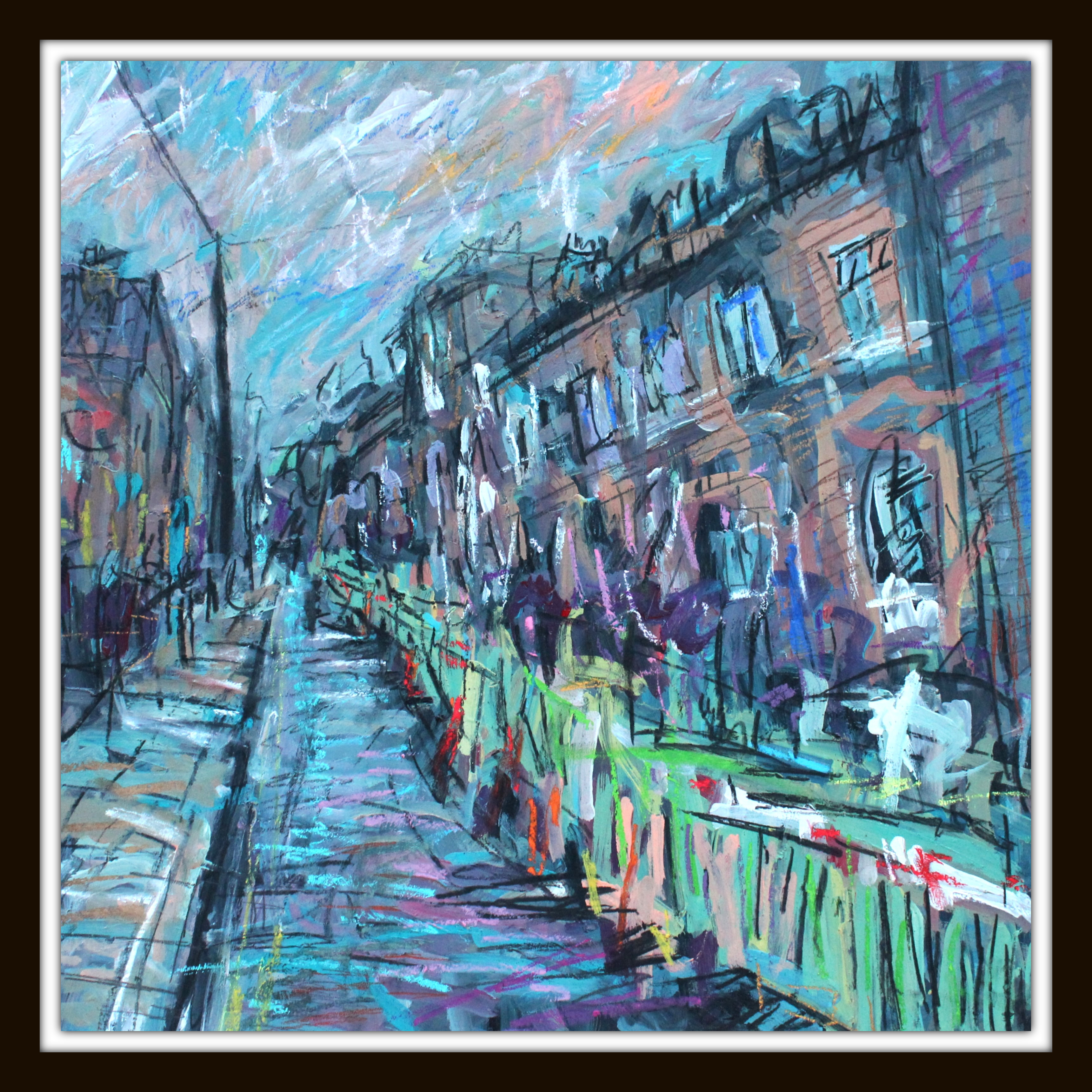 Roadworks in Saltaire