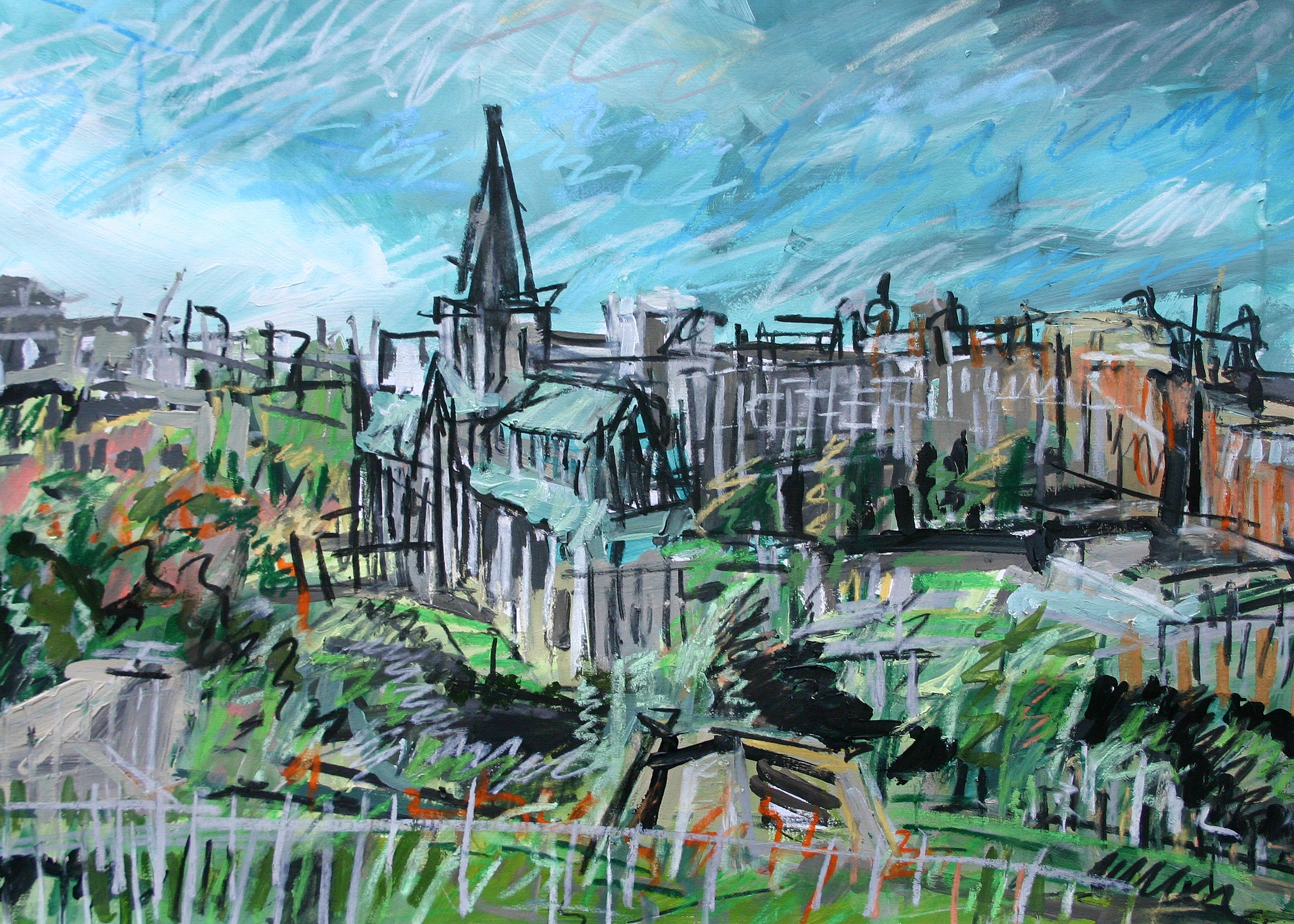 Glasgow cathedral from Necropolis