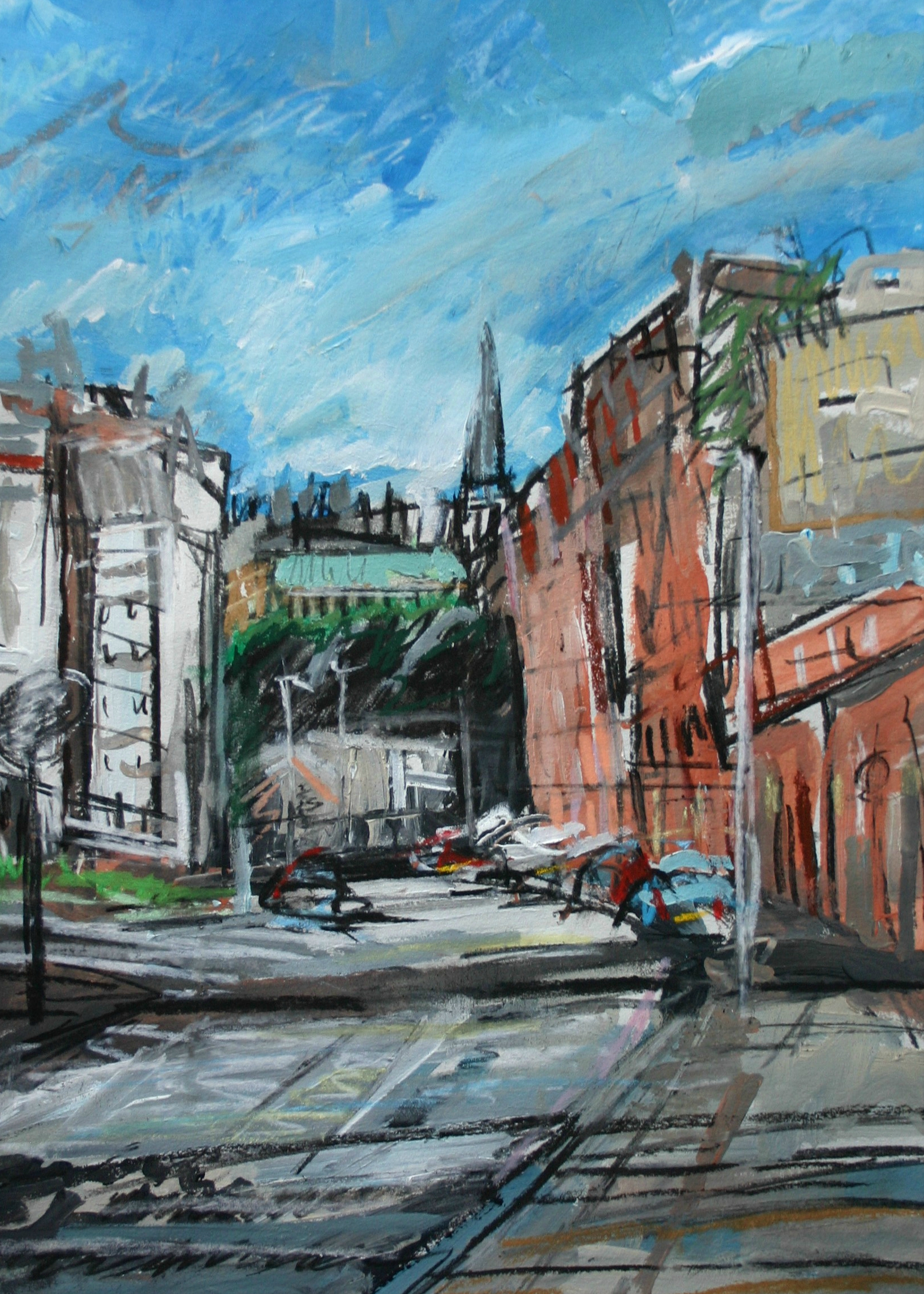 Towards Tennents Brewery, Glasgow