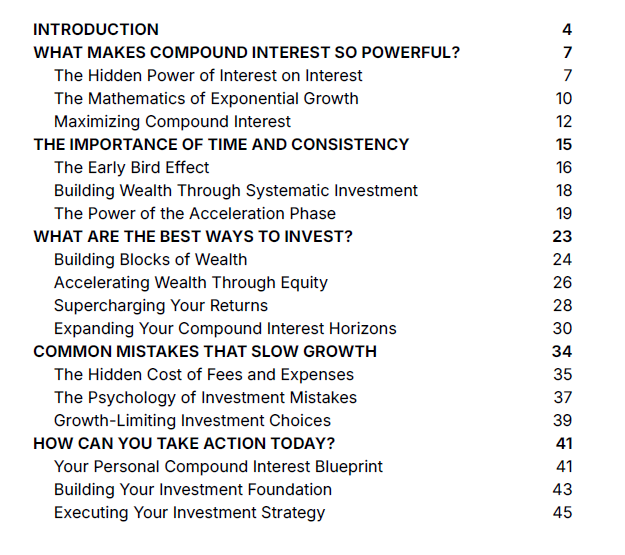 Step By Step Stacking Wealth