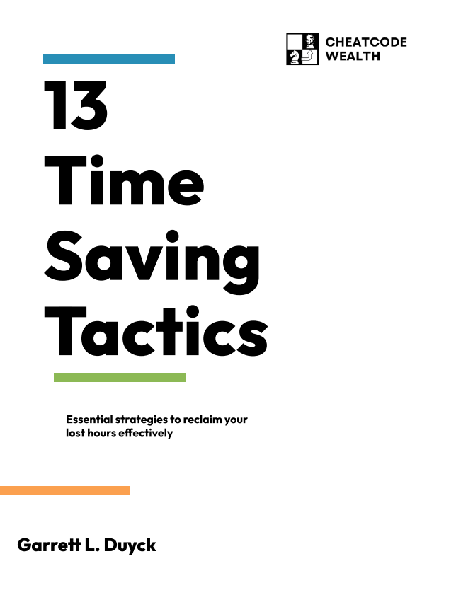 13 Time Saving Tactics