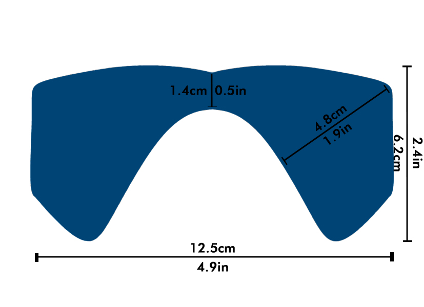 Fog-X Lente Única Pequena