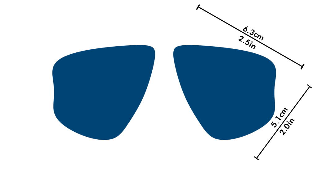 Fog-X Lente Dupla Pequena