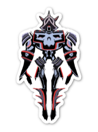 Conquistador Meka Sticker