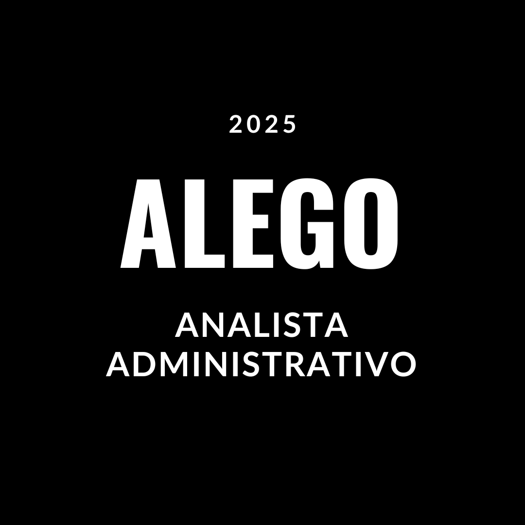  ANALISTA ADMINISTRATIVO - ALEGO